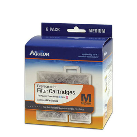 AQUEON MEDIUM CARTRIDGE 6 PK