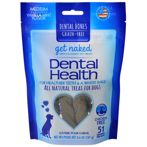 Get Naked - Dental Health Pet Treats For Dogs (6.6oz)