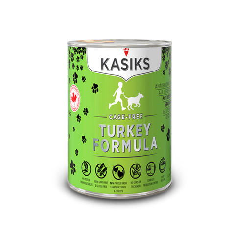 Kasiks Cage Free Turkey 12.2oz can