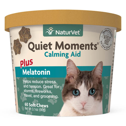 Naturvet Quiet Moments Soft Chew for Cats 60ct
