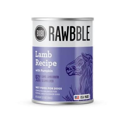 Rawbble Dog Food - Lamb Recipe (12.5oz Can)