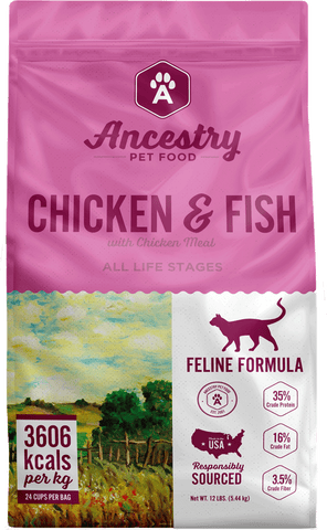 Ancestry Chicken & Fish (12# Variety)