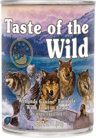 Taste Of The Wild Wetlands Dog Food - 13.2oz Can