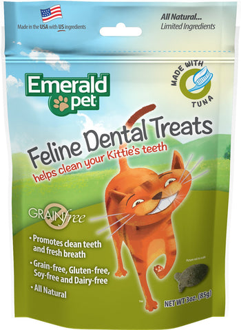 Emerald Pet - Feline Dental Treats (3oz)