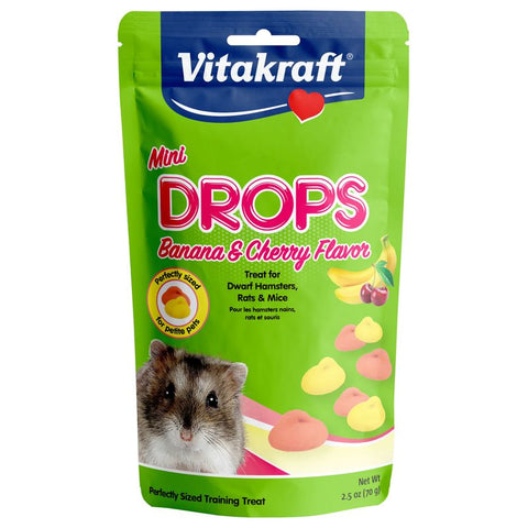 Vitakraft Banana & Cherries Mini Drops