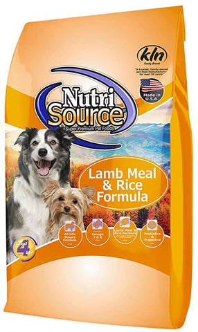 Nutrisource ALS Lamb/Rice K9 30#