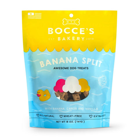 Bocce's Bakery Banana Split Dog Treats (5oz)