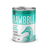 Rawbble Dog Food - Duck Recipe (12.5oz Can)
