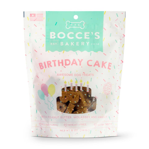 Bocce's Bakery Birthday Cake Dog Treats (5oz)