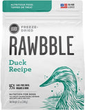Rawbble Freeze Dried Dog Food - Duck Recipe (12oz)