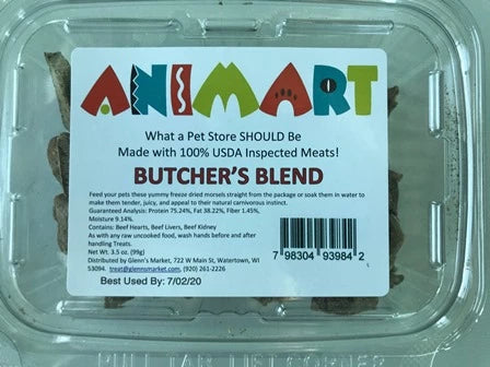 Animart Treats - Butcher Blend (3.5oz)