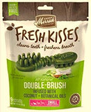 Merrick Fresh Kisses Double Brush - Mint (Small Dog)