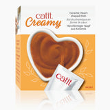 Catit Creamy - Ceramic Heart-Shaped Dish!
