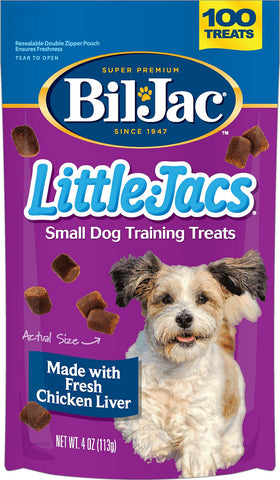 Bil Jac Little Liver 4oz - Small Dog (100 Treats)