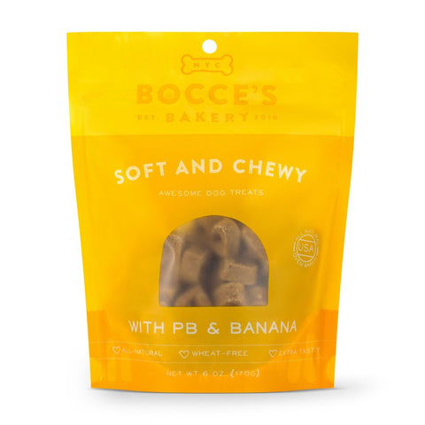 Bocce's Bakery PB & Banana Dog Treats (6oz)
