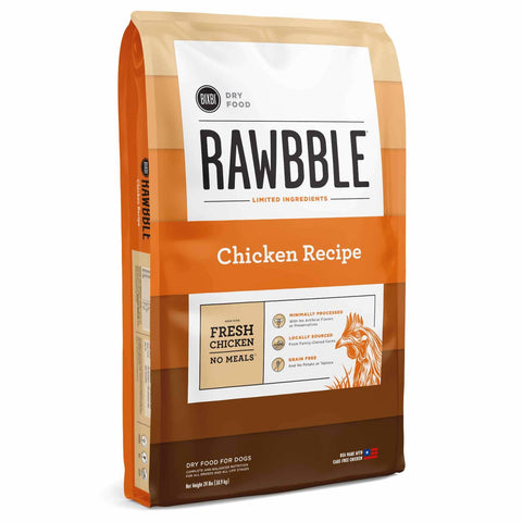 Rawbble Dog Food - Chicken Recipe (4#)