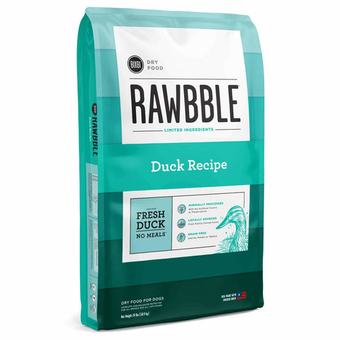 Rawbble Dog Food - Duck Recipe (24#)