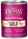 Fromm Salmon & Chicken Pate Gold Dog 12oz Can
