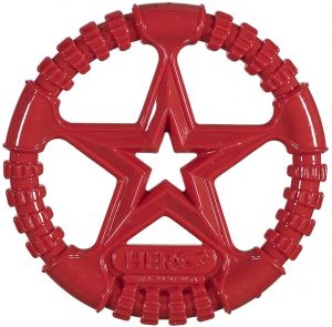 HERO Made in USA Soft Rubber Ring Dog Toy