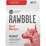Rawbble Freeze Dried Dog Food - Beef Recipe (14oz)