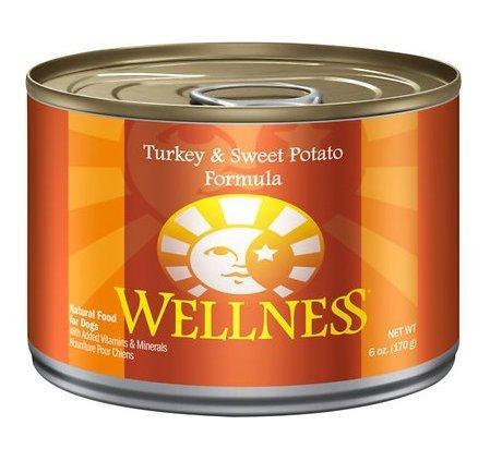 Wellness Turkey & Potato 6oz Dog Cans